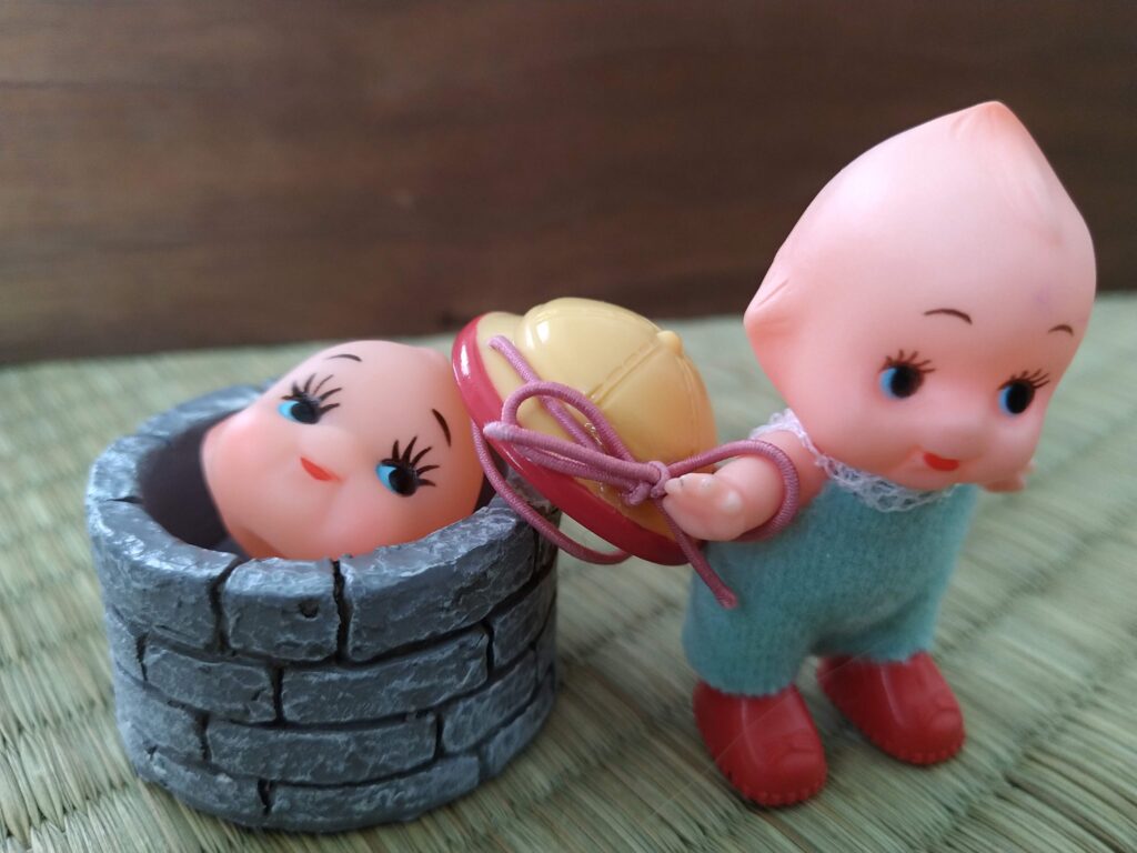 むりやり黄色い帽子を強奪